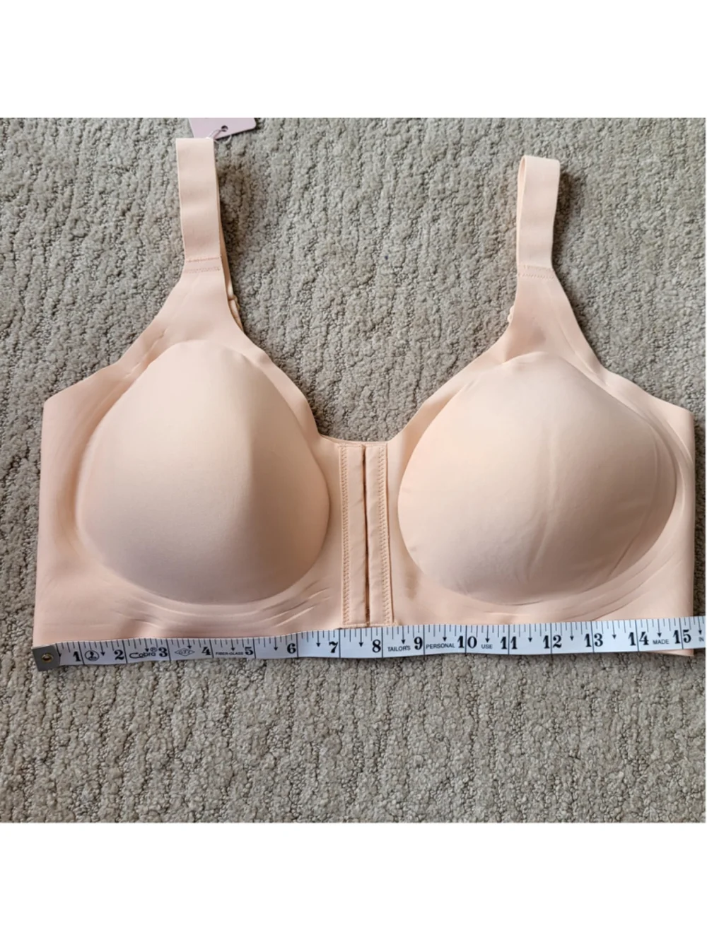 Women’s Wireless Front Closure Everyday Bra – PoseFree – Nude – Size XL – NWT - Picture 5 of 16